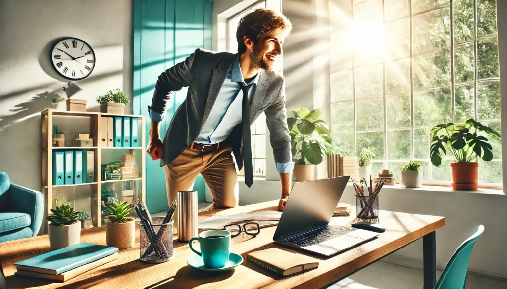 Dọn Dẹp Bàn Làm Việc Trước Khi Tan Làm Để Tiết Kiệm Thời Gian Cho Ngày Mới